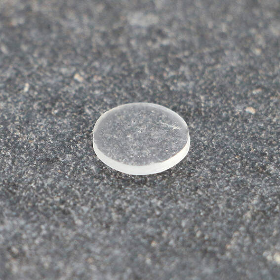 SPRINTIS 1 feuille - Amortisseurs adhésifs, disque, auto-adhésif 10 mm   transparent, élastomère PU