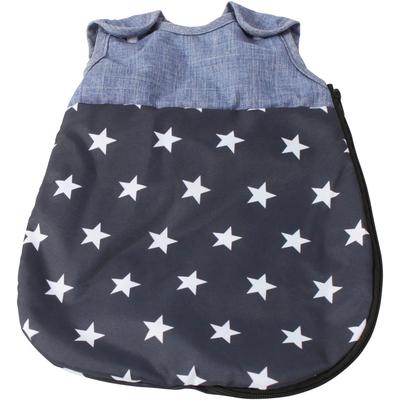 Puppen Schlafsack CHIC2000 "Bola, Sternchen", blau (sternchen blau), Puppenausstattungen, Kinder, Polyester