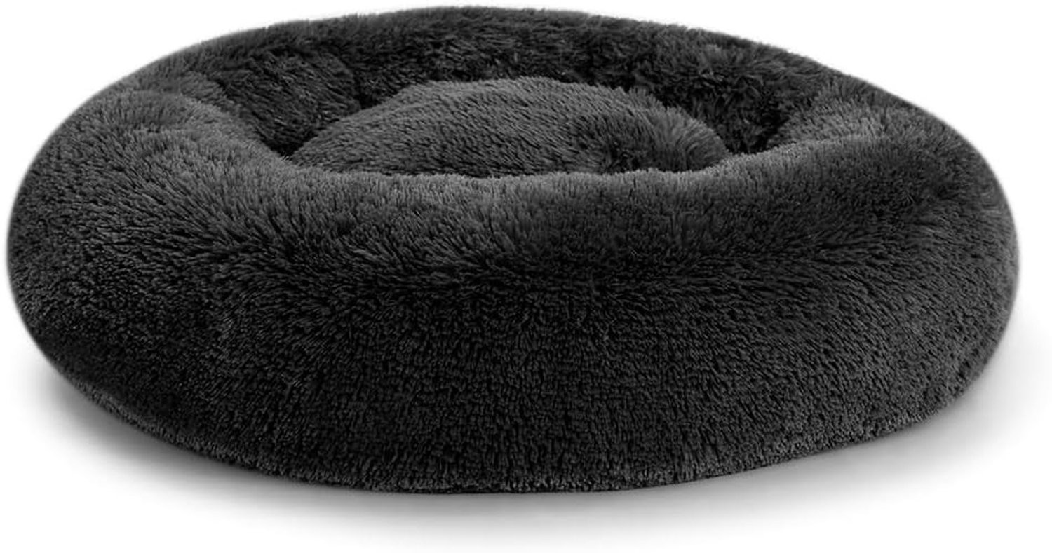 Wasbaar Fluffy Donut Kussen voor Honden en Katten