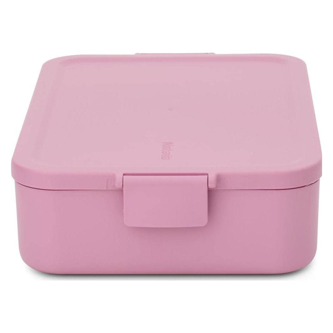 Brabantia Lunchbox Make & Take 25.5 x 16.7 x 6.2 cm, Pink (241383)