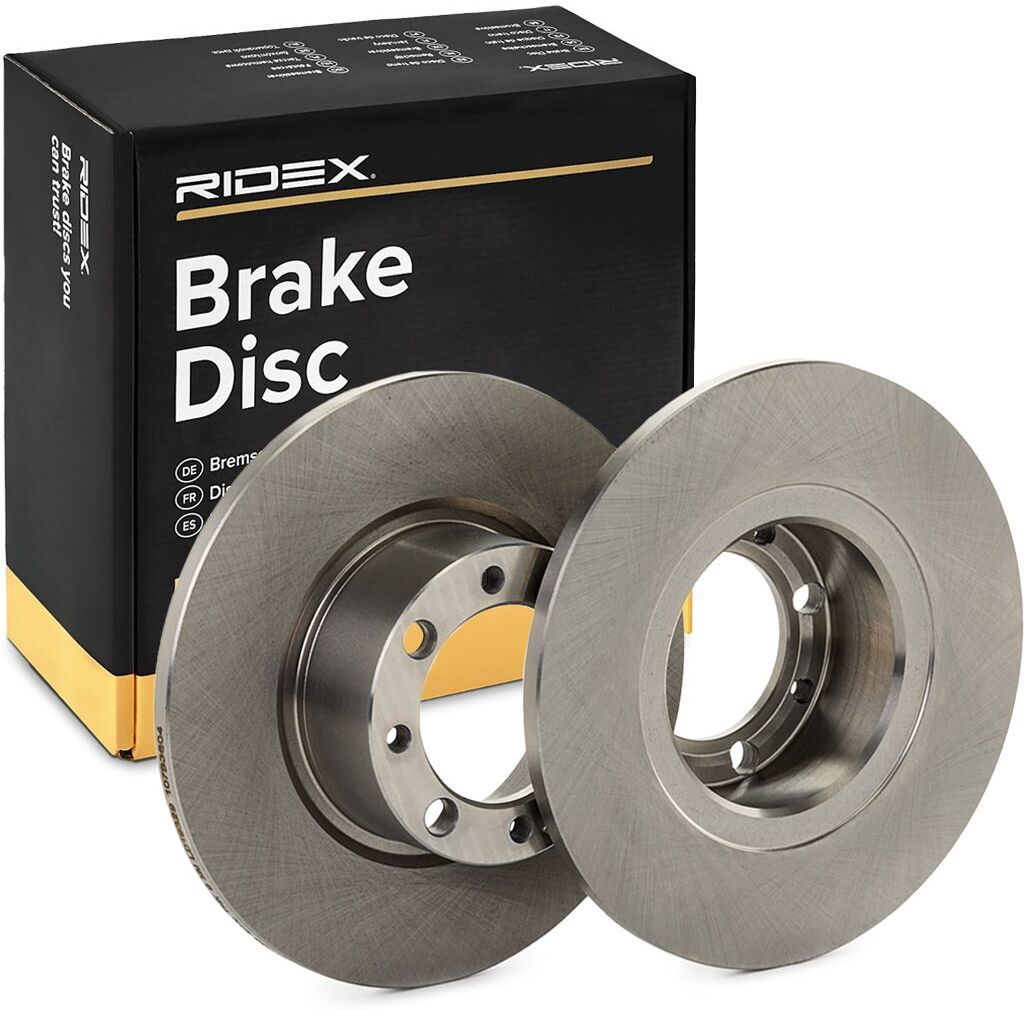 RIDEX 82B2024 Brake disc