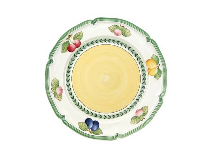 Villeroy & Boch\, French Garden\, Assiette à dîner Fleurence\, 26 cm\, Premium Bone Porcelain\, blanc/coloré