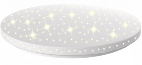 Blulaxa 49144 Aina-L Stars LED-Deckenleuchte, LED-Wandleuchte LED LED fest eingebaut 24W Weiß
