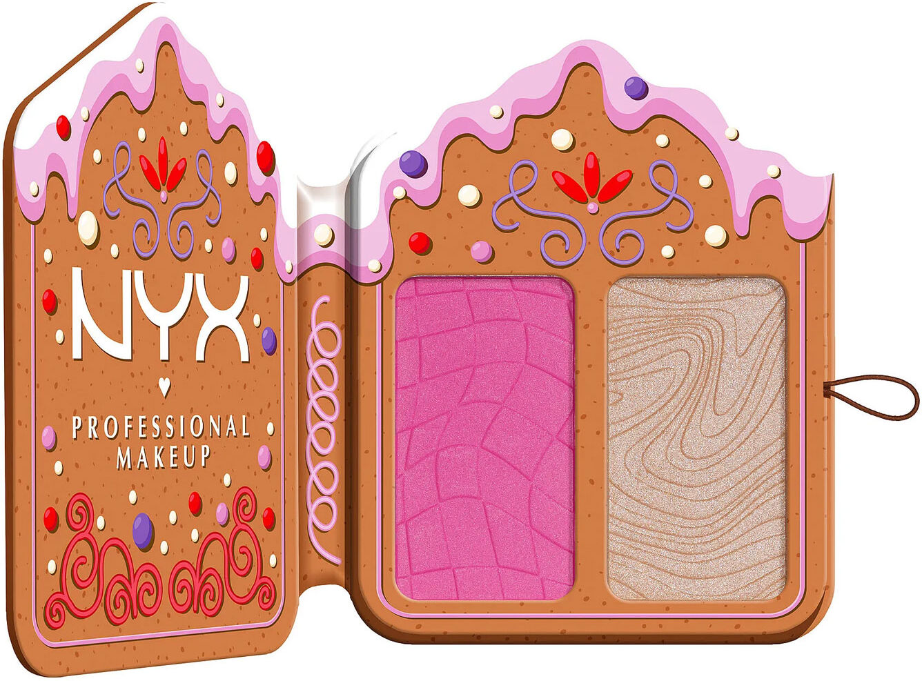 NYX Professional Makeup NYX Holiday Buttermelt Face Palette 2x5g