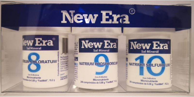 New Era Rheumatism Trio Mineral Salts 3 pieces