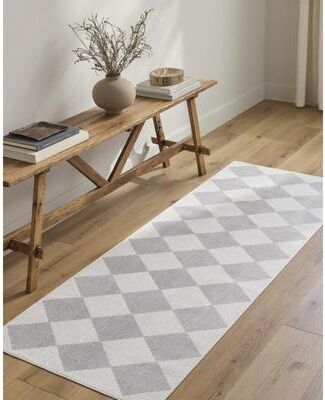 Livabliss Lillian Modern & Contemporary Checkered Indoor/Outdoor Area Rug