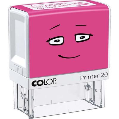 COLOP NIO School Motivations-Stempel, GUT - du wirst immer besser, Abdruckfarbe soft pink, 38 x 14mm