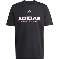 adidas House of Tiro Linear Graphic T-Shirt Herren KE9961 - black M
