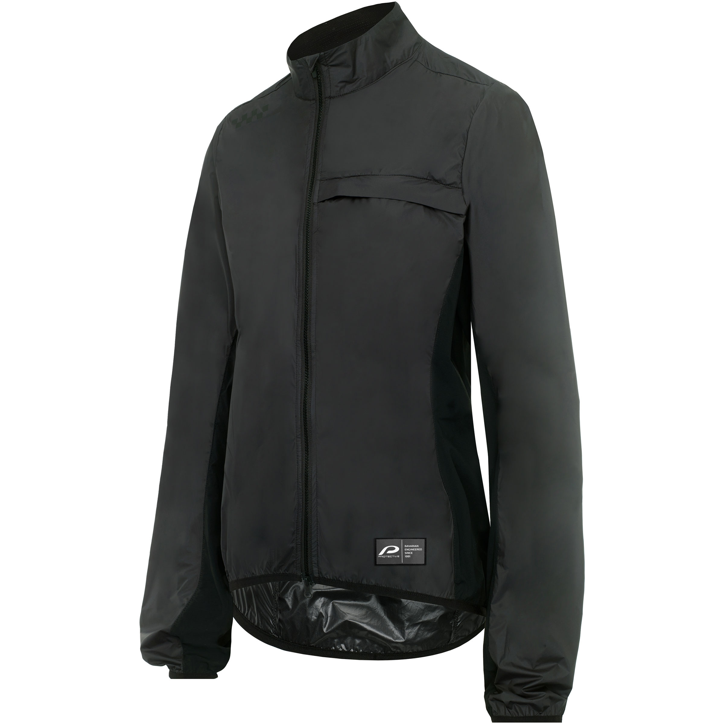 Protective Eazy Damen Fahrradjacke schwarz Größe L Mountainbike Klein verpackbar Wasserabweisend