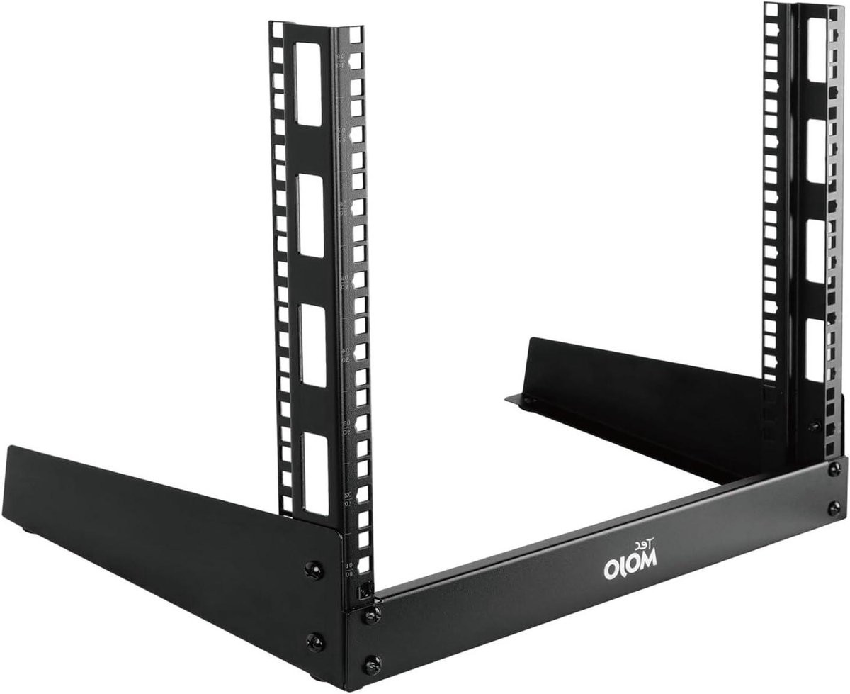 Server Rack Open Frame 8U Zwart