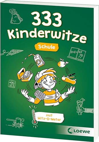 Waldemar Schornsteiner - 333 Kinderwitze - Schule: Zum Brüllen komisch - Die besten Witze für Kinder mit Witz-O-Meter - Preis vom 30.09.2026 22:30:23 h