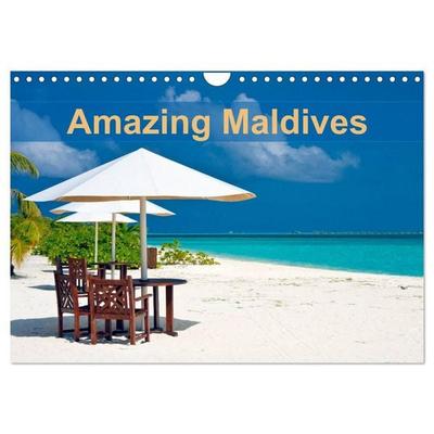 Amazing Maldives (Wall Calendar 2026 DIN A4 landscape), CALVENDO 12 Month Wall Calendar