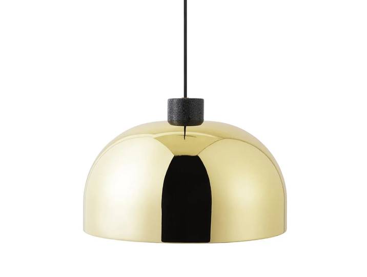 Normann Copenhagen Grant Pendelleuchte Brass, groß- Stahl, Granit