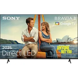 SONY BRAVIA 3 K50S35 LED TV (50 Zoll / 126 cm, UHD 4K, SMART TV)