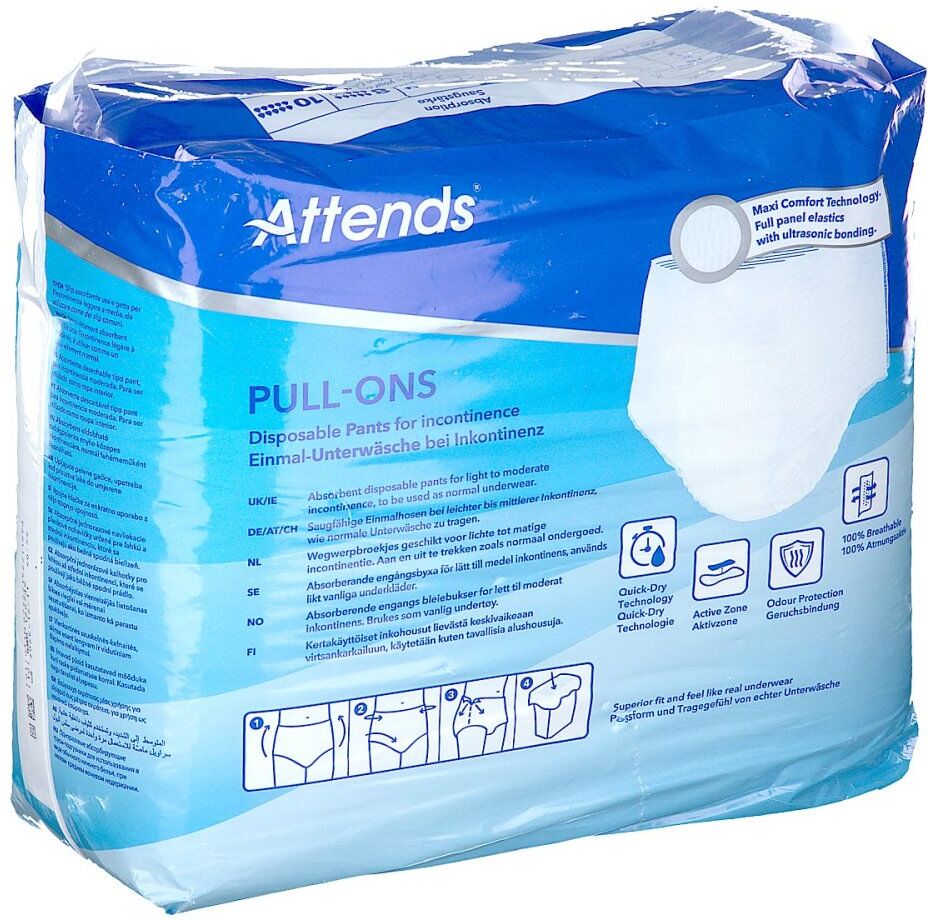 Attends Pull-ons 4 Extra Large 18stk