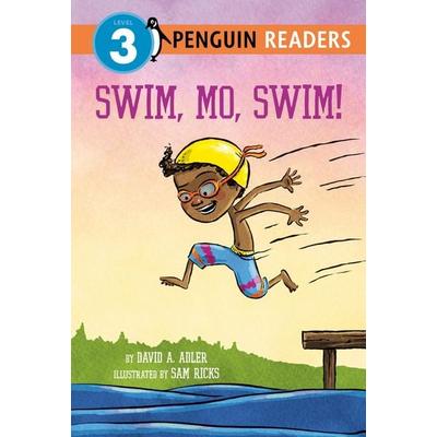 Swim, Mo, Swim!, Gebundene Ausgabe von David A. Adler, Random House N.Y., 978-1-984836-78-6