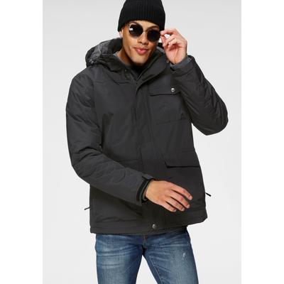 Funktionsjacke POLARINO, Herren, Gr. 50 (M), schwarz, Obermaterial: 100% Polyamid. Futter: 100% Polyester. Wattierung: 100% Polyester, mit verstellbarem Klettverschluss, Jacken Funktionsjacke, Wassersäule 3000 mm, verschweißte Nähte
