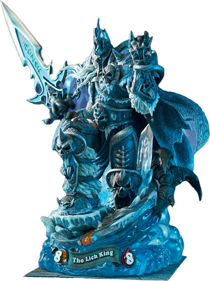 HEX Collectibles Blizzard Hearthstone Lich King standbeeld schaal 1/6