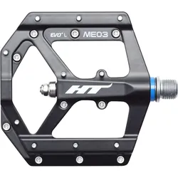 Pedale ME03 CNC Cromoly / 260 (Paar) g / schwarz