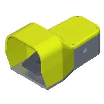 RS PRO Hohe Beanspruchung Fussschalter Sprun (606337)