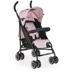 Moni Kinderwagen, Buggy Jerry, Sonnendach, schwenkbare Vorderräder, EVA-Räder rosa schwarz
