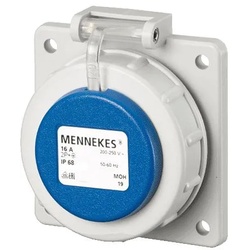 Mennekes 17081 Schutzkontakt-AD 16A2p+E 230V IP68 BL