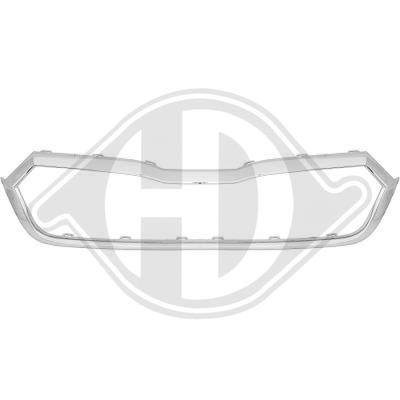 DIEDERICHS Rahmen, Kühlergitter 7833042 für Skoda