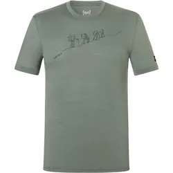 Super Natural, Herren, Funktionsshirt, Hiking Tee Exclusive (S), Grün, S
