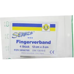 SENADA Fingerverband 2x12 cm 4 St