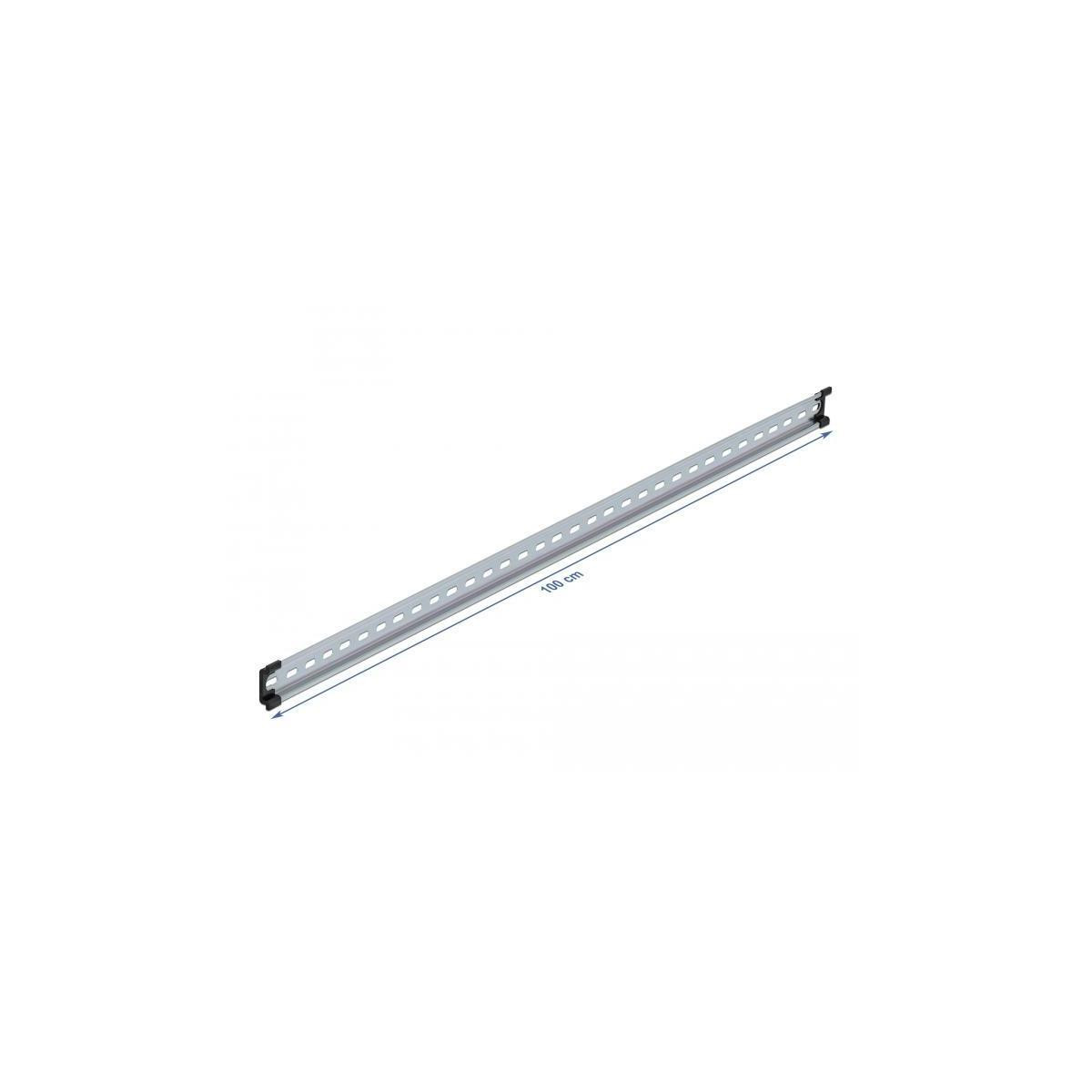 Delock DIN-rail, 100 cm, staal, 35 x 7,5 mm