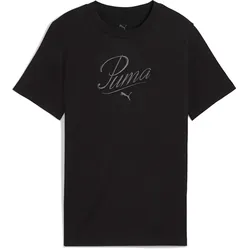 PUMA Essentials Script T-Shirt Mädchen 01 - PUMA black 176