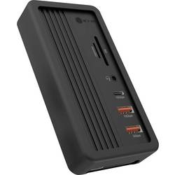 ICY BOX IB-DK4072M-CU31 USB-C® M.2 PCIe NVMe 4 Port Dockingstation mit Kartenleser 61185