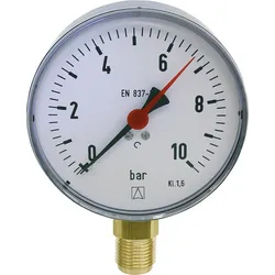 Manometer 0-0,6 bar 100mmÝ G1/2
