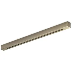 Ideal Lux Baldachin LINEAR ALL IN, eckig, 4-fach, 73cm, verdeckte Kabel-Auslässe (fix), mit Zugentlastung, messing IDEA-328737