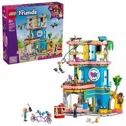 LEGO Friends 42689 Heartlake City Clubhaus der Freunde Bausatz, Mehrfarbig