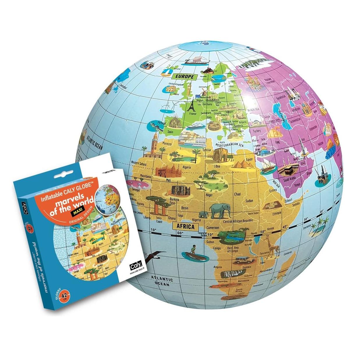 Caly Ball All Globe 42 cm - Politische Welt (33265326)