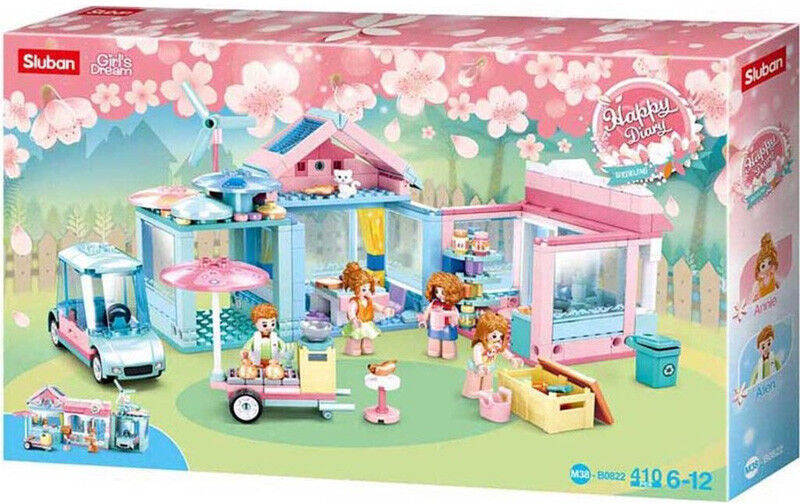 Girls Dream : Happy Diary Our New Home 410 pcs - Sluban