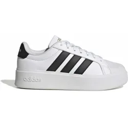 adidas Streettalk Bold Schuhe Damen - white/core black/matte gold