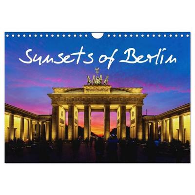 Sunsets of Berlin (Wall Calendar 2027 DIN A4 landscape), CALVENDO 12 Month Wall Calendar