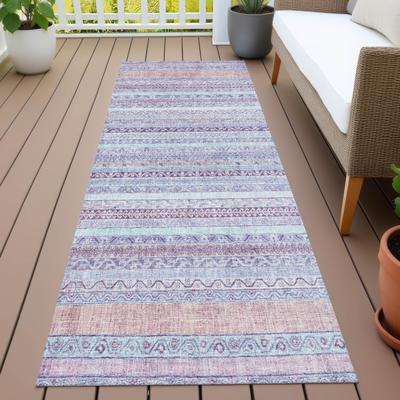 Addison Rugs Machine Washable Indoor/ Outdoor Stripe Cornelia Chantille Rug
