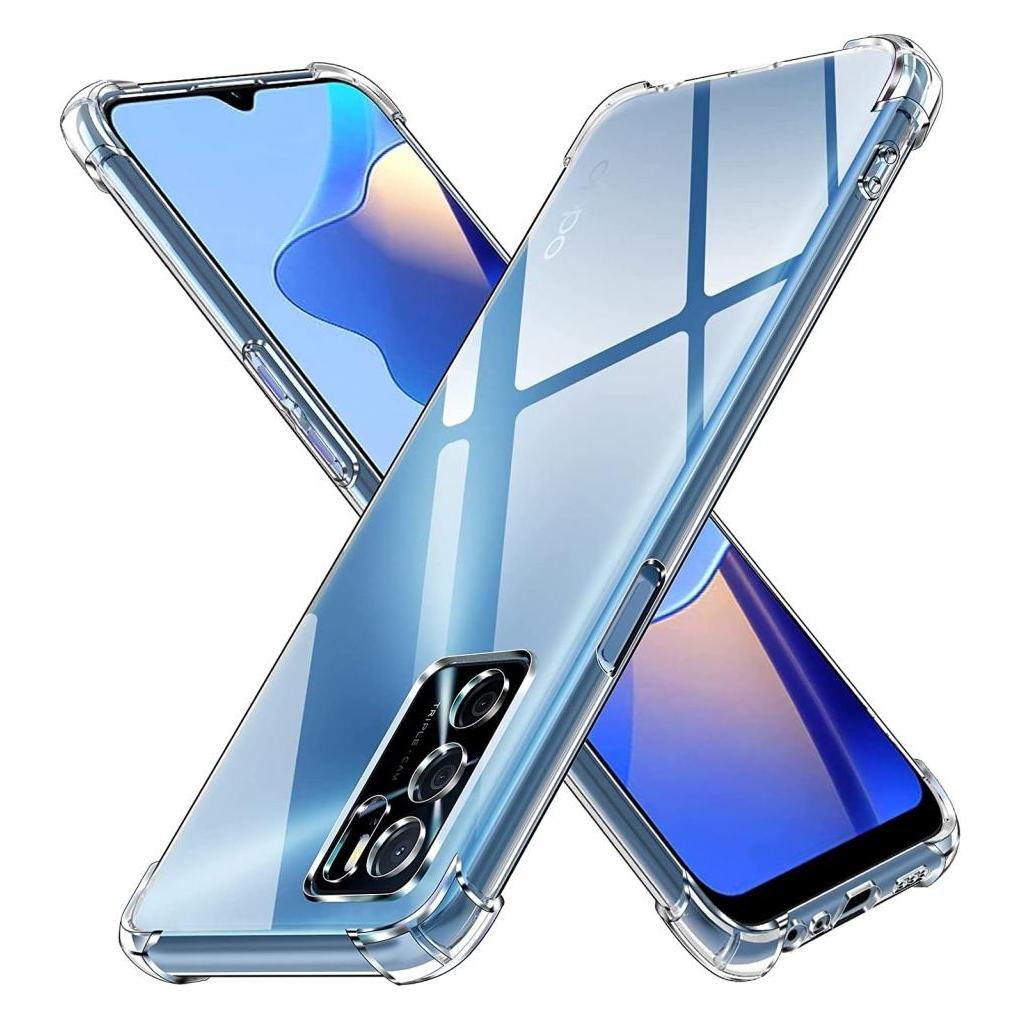 Screenguard Oppo A16s Hülle Crystal Soft Airbag Bumper (Oppo A16s) (00029655)