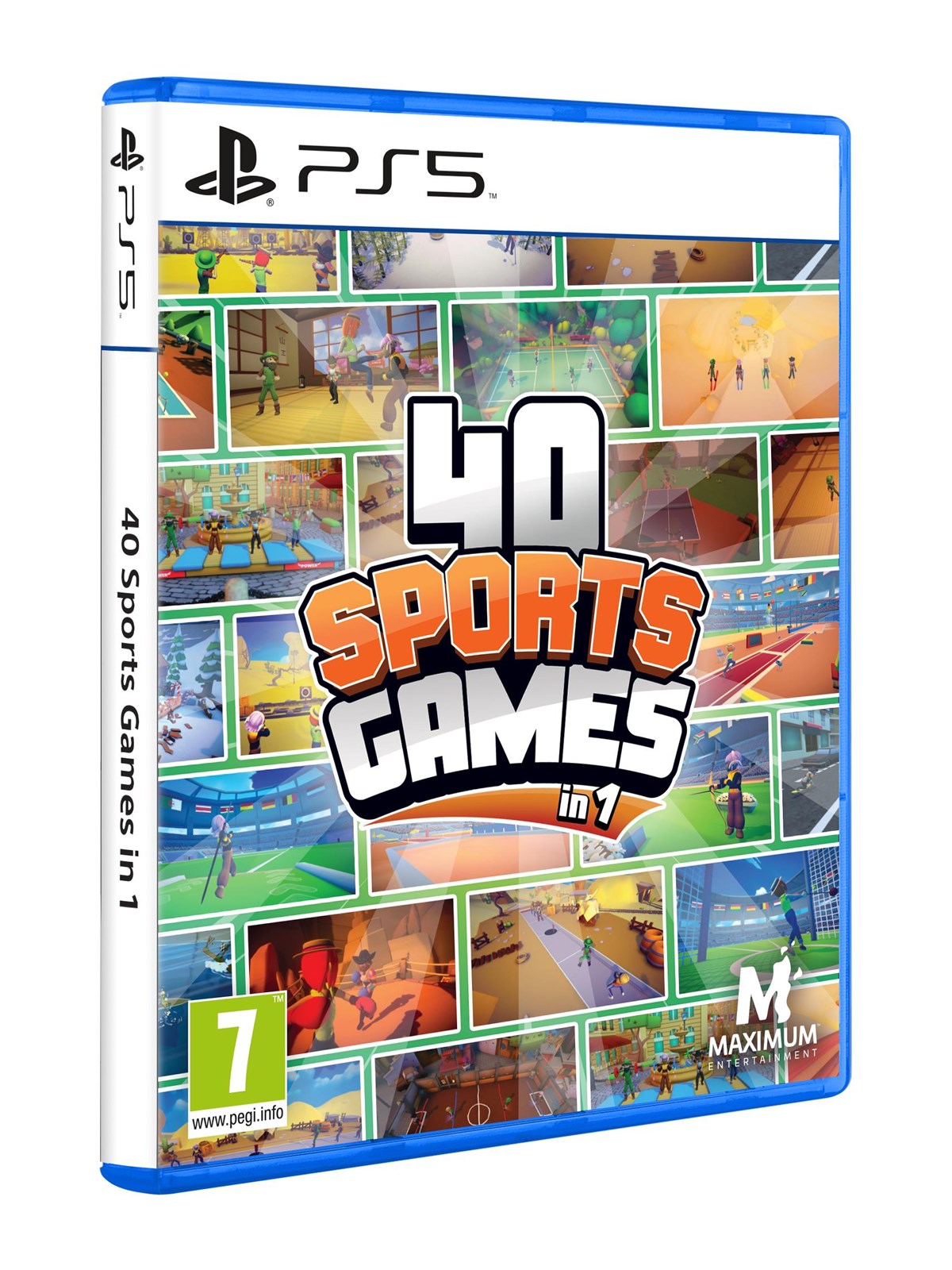 40 Sports Games in 1 - Sony PlayStation 5 - Sport - PEGI 7