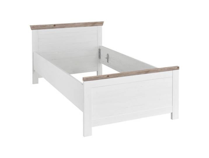 Mid.you Bett, Pinien, Hellbraun, 100x200 cm, Schlafzimmer, Betten, Einzelbetten