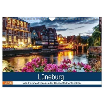 Lüneburg (Wandkalender 2026 DIN A4 quer), CALVENDO Monatskalender
