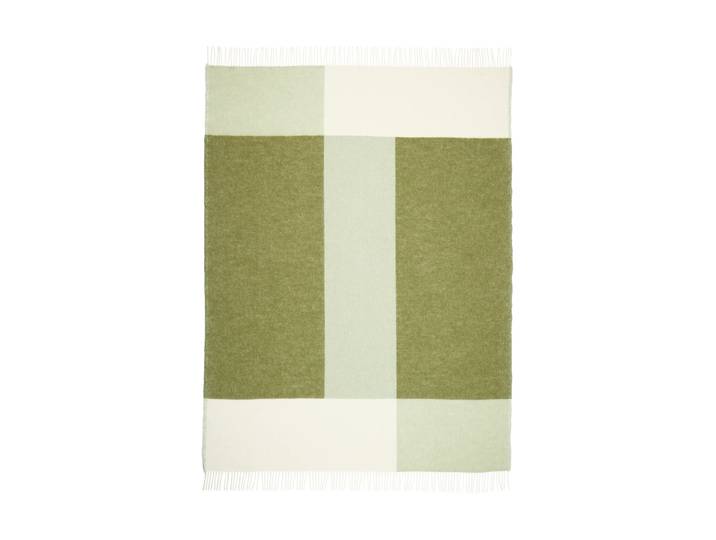 Northern Plaid Layer Vert, 130x170 cm