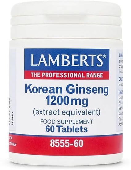Lamberts GINSENG COREANO 1200mg 60 Tabs