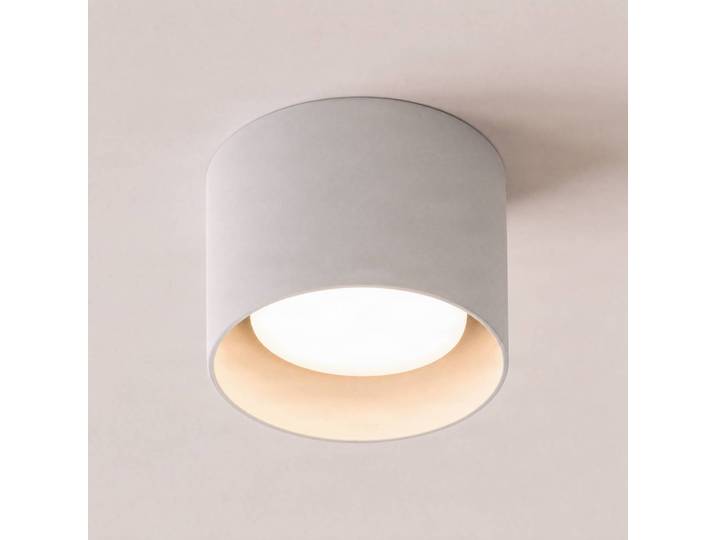 ideal lux Ideal Lux Downlight Spike Round, weiß, Alu, Ø 10 cm Round, weiß / opal, für Wohn- / Esszimmer, Aluminium, Modern