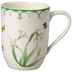 BECHER MIT HENKEL Colourful Spring bunt 340 ml