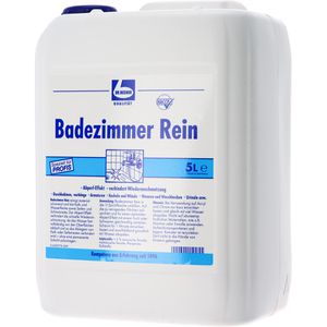 Dr.Becher Badreiniger 1565000, Badezimmer Rein, Sanitärreiniger, mit Abperl-Effekt, 5 Liter
