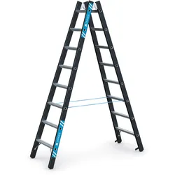ZARGES Megastep B - LM-Stehleiter SL 2x8 Sprossen